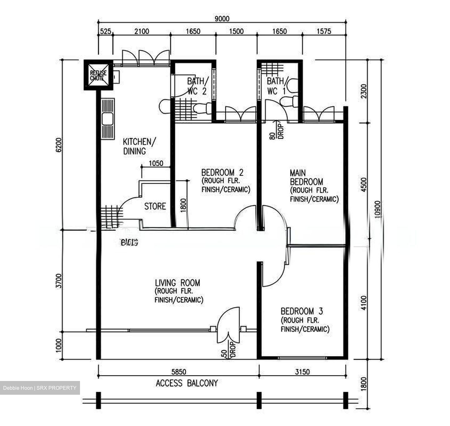 Blk 603 Hougang Avenue 4 (Hougang), HDB 4 Rooms #607128191